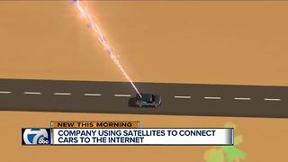 Company using satellites to connect cars to the internet