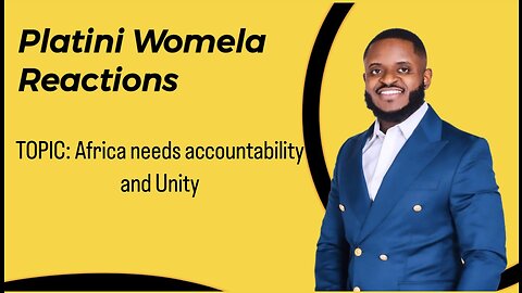 Africa needs accountability and Unity !