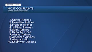 New report looks at airline complaints