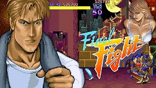 Final Fight [ARCADE] - (Cody) Final Boss Battle vs. Belger & finale