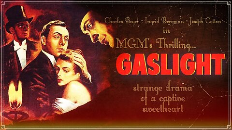Gaslight (1944 Full Movie) — Literally the Origin of the Super-Used Term "Gaslighting"! | The 1944 American version has more back-story and padding while the 1940 British version sticks closely to Patrick Hamilton's more suspenseful play.