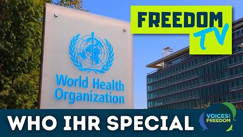 THE WORLD HEALTH ORGANISATION (WHO) - Get The Low Down From VFFs Head of Legal Katie Ashby-Koppens