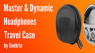 Master & Dynamic Over-Ear Headphones Travel Case, Hard Shell Headset Carrying Case | Geekria