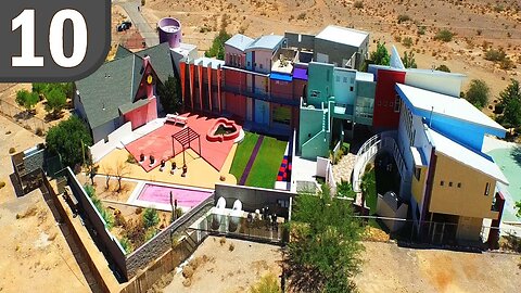 Top 10 Craziest Celebrity Homes