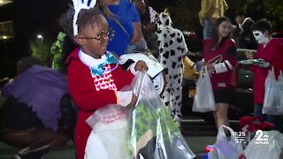 Cool Kids celebrate Halloween early with a Trunk or Treat event