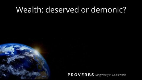 10/10/21 | Wealth: Deserved or Demonic (Proverbs 10,22) All Together Talk