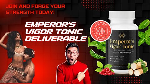 Emperor's Vigor Tonic REVIEW 🔴BIG WARNING! 🔴Emperor's Vigor Tonic Reviews -Emperors Vigor Tonic