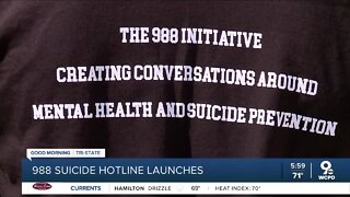 988 Suicide line launches