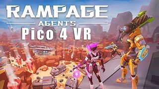 Rampage Agents VR - My First Battle Royale Match - Pico 4 Standalone Gameplay