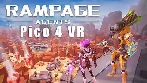 Rampage Agents VR - My First Battle Royale Match - Pico 4 Standalone Gameplay