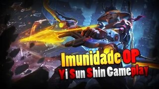 ESSA IMUNIDADE DO SUSHI É MUITO ROUBADA • YI SUN SHIN GAMEPLAY | Mobile Legends