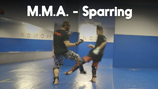 MMA Sparring [Keysi vs Coach Chris K.] | Circadian MMA (02-26-2022)