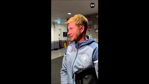 Kevin De Bruyne on the City goal against Arsenal