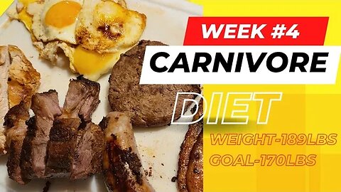 carnivore diet week #4 results | fitness lifestyle #CarnivoreDiet #FitnessChallenge