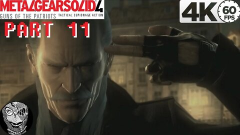 (PART 11) [Guns of the Patriots] Metal Gear Solid 4: Guns of the Patriots 4K