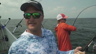 Steelhead on Lake Michigan