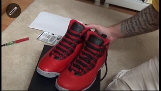 "AIR JORDAN 10 RETRO "BULLS OVER BROADWAY" Unboxing/Review