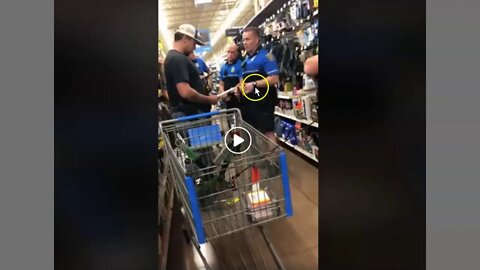 Legal 2nd Amendment Guy Banned From Walmart For Life - Lawfully Carrying A Gun
