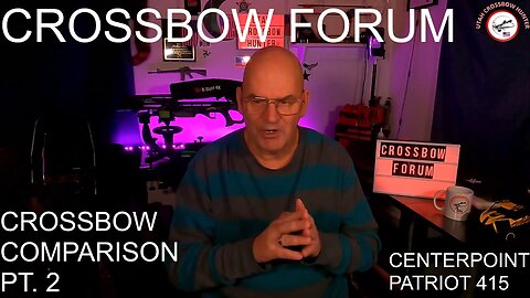 CROSSBOW FORUM: CROSSBOW COMPARISON PT. 2