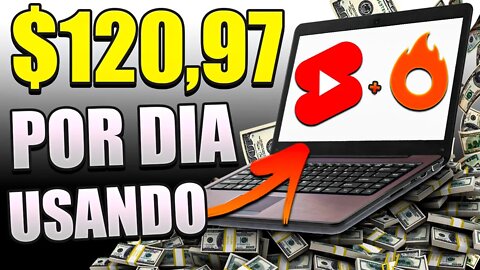 Como Fazer $120,97 POR DIA com YOUTUBE SHORTS E HOTMART (Passo a Passo)