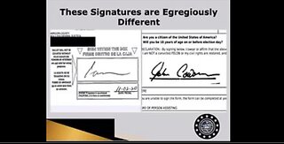 Video Of Fraudulent Mail-In Ballot Signatures Emerges