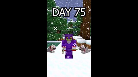 Minecraft 100 Days😱#shorts