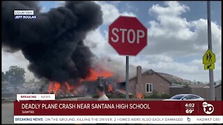 Deadly Santee plane crash near high school