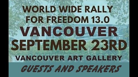 World Wide Rally 13.0 Sept 23, 2023, Guests and Speakers