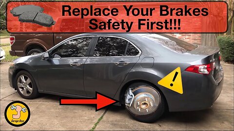 How To Replace Brake Pads On Acura TSX