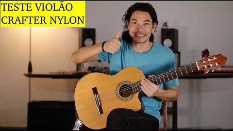 Teste Violão Crafter Nylon