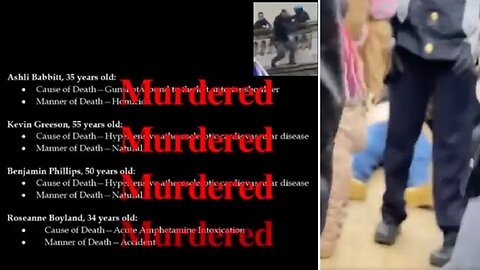 J6 4-Murders Caught on Camera. How Many More Were Covered Up?