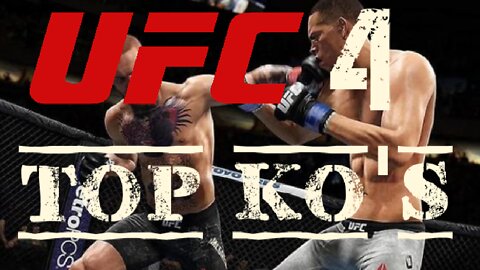 UFC 4 | MY TOP KO'S OF THE WEEK