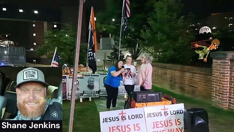 J6 Political Prisoner Shane Jenkins calls in to the DC Vigil just hours after sentencing. 10/6/23