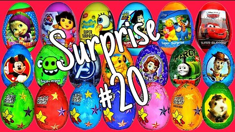 hello !!!! kiddies eggs surprise #20