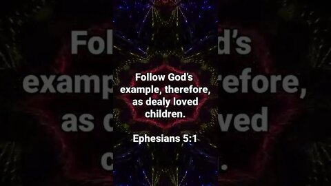 A Game of Follow The Leader! * Ephesians 5:1 * Bible Memory Verses