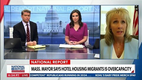 Mass. Mayor says hotel housing migrants is over-capacity