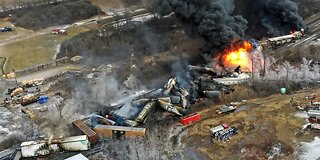 DERAILMENT DISASTER IN PALESTINE OHIO GET WORST AS CHEMICAL CONTAMINATION SPREADS