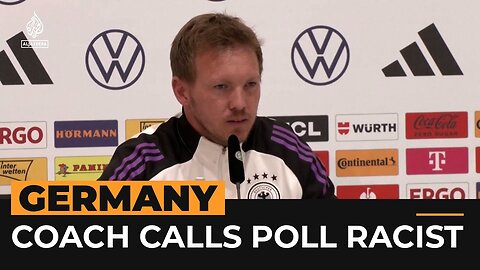 Poll about German national football team slammed as racist by coach