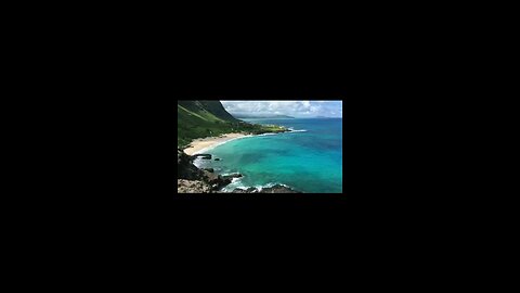 Rocky Hawaiian Coast As Seen From The H-1 Highway