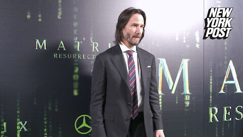 Keanu Reeves donated 70% of his 'Matrix' salary to cancer research