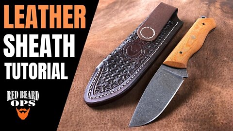 How To Make A Leather Pouch Sheath