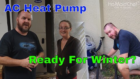 AC Heat Pump Ready For Winter, These Are Steps We Do