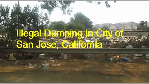 Illegal Dumping Coyote Creek City of San Jose Coyote Creek Blues Original Music