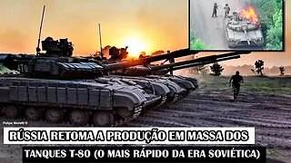 Rússia Retoma A Produção Em Massa Dos Tanques T-80 (O Mais Rápido Da Era Soviética)