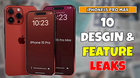 iPhone 15 Pro Max | 10 Amazing Feature and Design Leaks