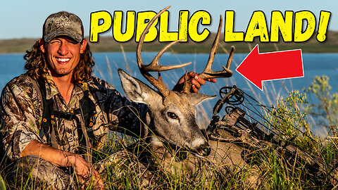 AWESOME CLOSE RANGE BOWHUNT! | Public Land Bedding Area Hunt | Deer Hunting