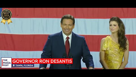 Best MAGA Speeches - Ron DeSantis - Governor of Florida (November 8, 2022)