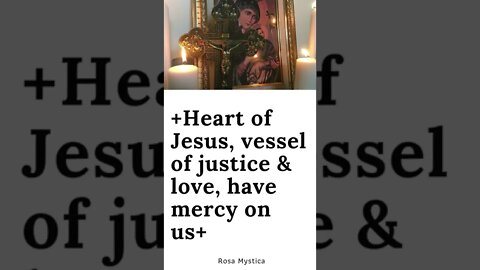 Heart of Jesus, vessel of justice & love, have mercy on us #SHORTS