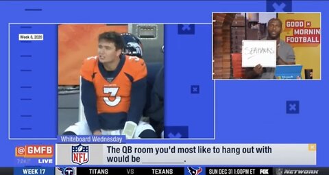 GMFB | THE QB ROOM YOU WOULD MOST LIKE TO HANG OUT IN? ❓🔥🏈