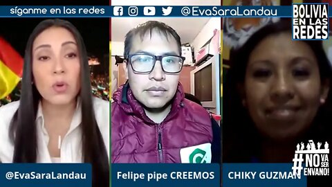 BOLIVIA EN LAS REDES, CON PIPE FERNÁNDEZ Y CHIKY GUZMAN DE LA PAZ